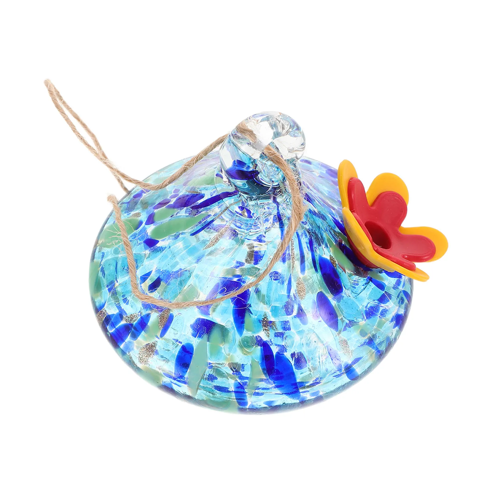 

Bird Feeders for Outdoors Hummingbird Glass Hanging Waterer Ornament Decorations