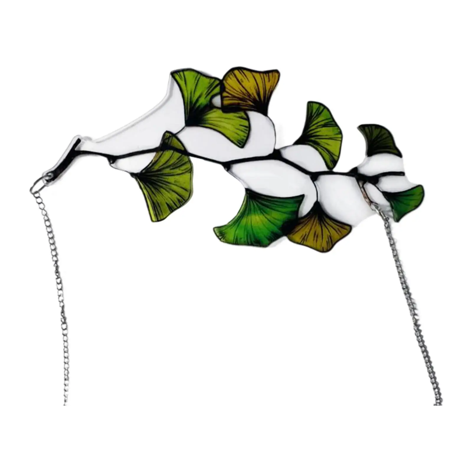 

Suncatcher Panel Acrylic Hanging Decoration Door Decor 2D Gingko Suncatcher