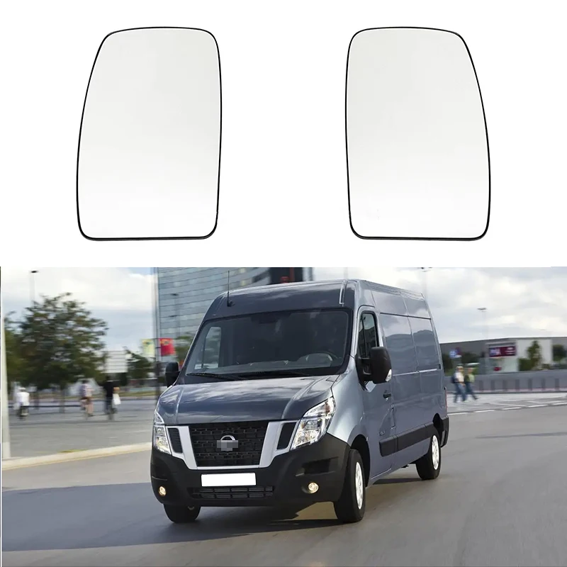 

Heated Auto Side Wing mirror glass for Renault Master 10-18 left right rearview replace for Opel / Vauxhall Movano/Nissan NV400