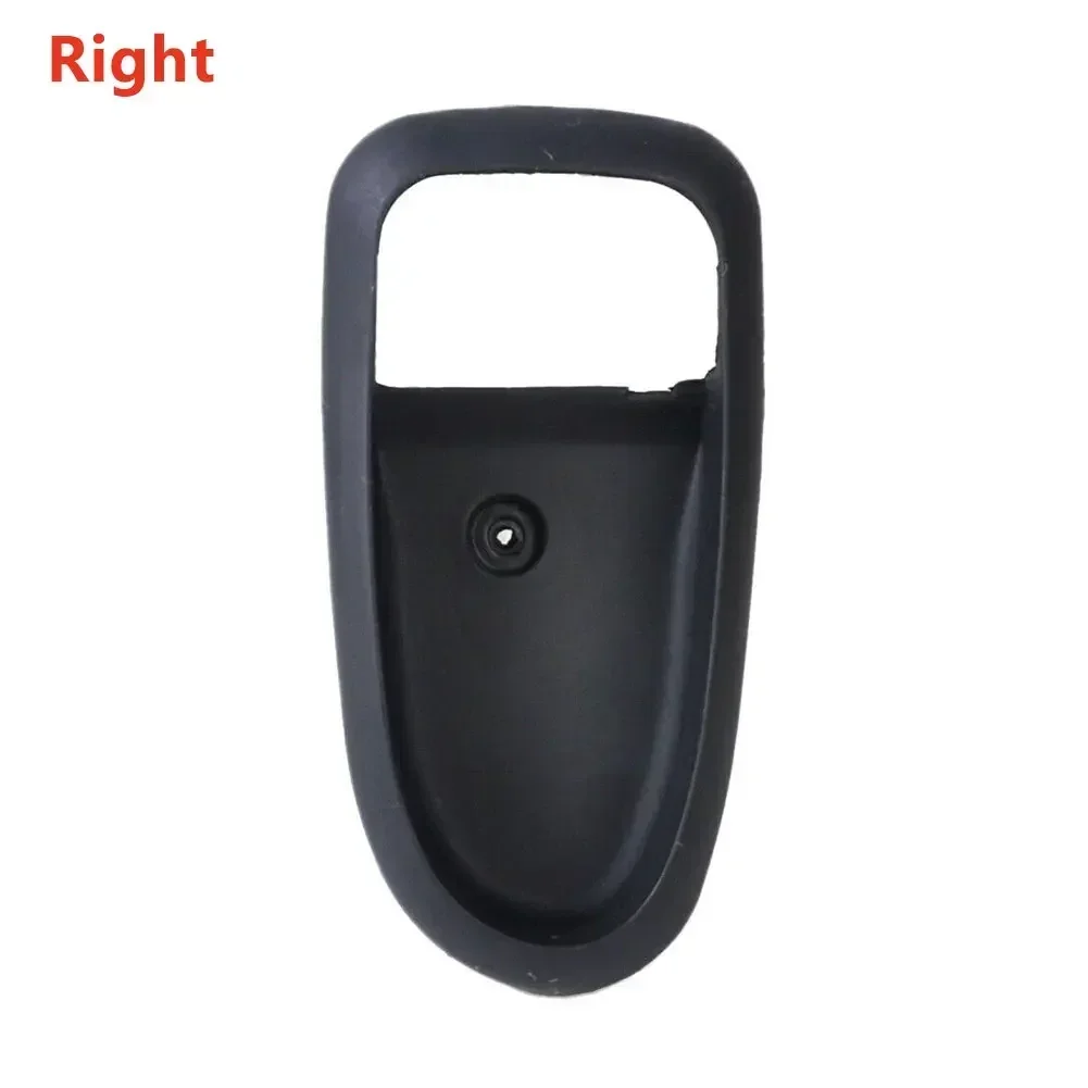 Couvercle Kiev illage de poignée de porte de voiture intérieure droite, cadre de lunette en plastique noir, adapté pour Hyundai Elantra 2001-2006,