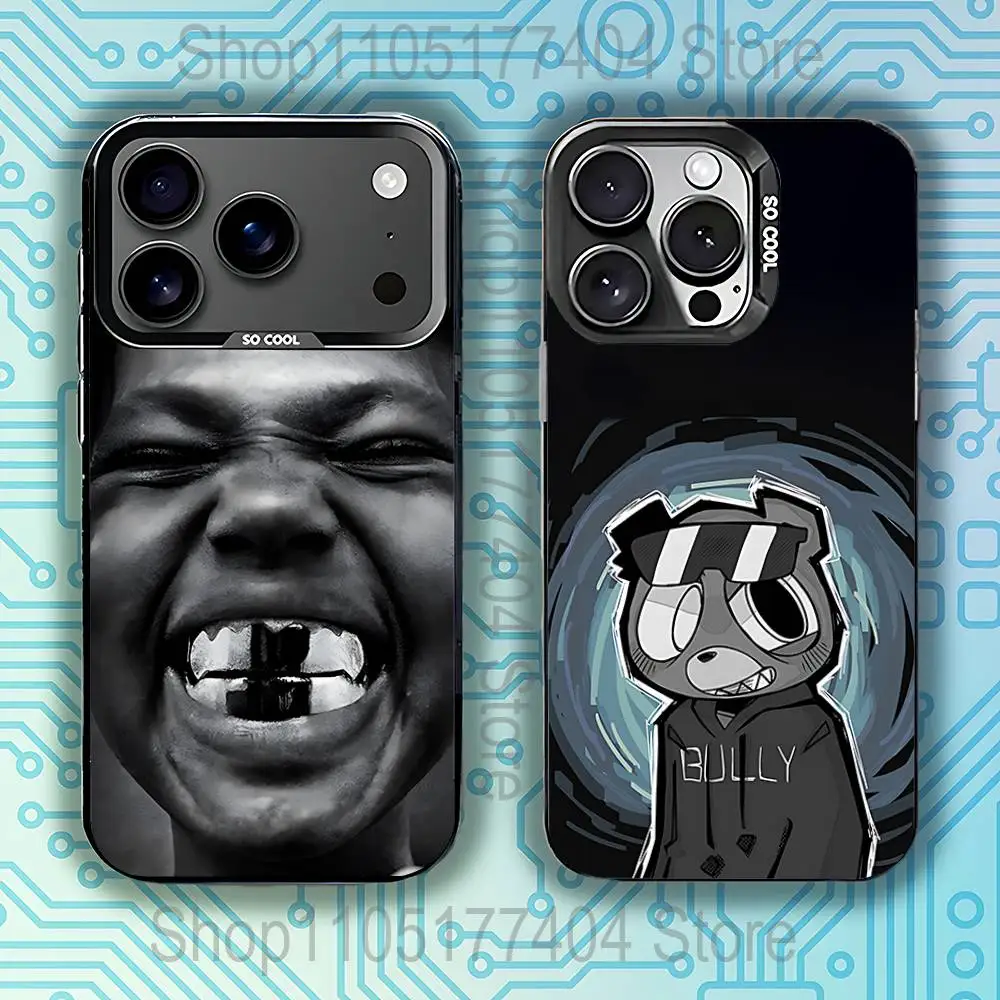 

Kanye W-West B-Bully Phone Case For iPhone 17,16,15,14,13,12,11,Pro,Max,Plus,E,Air,Mini Black Tpu Cover