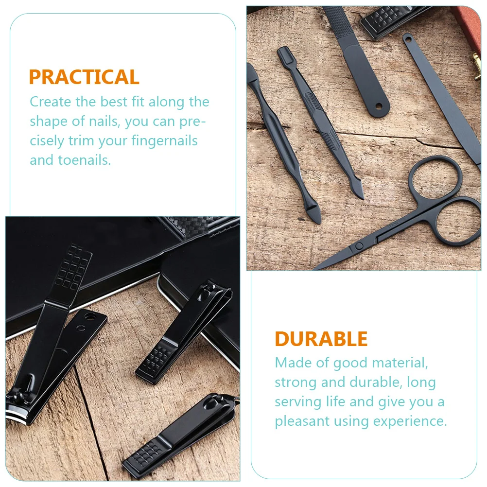 

Suite Nail Clipper Set Man Fingernail Clippers for Men Stainless Tools