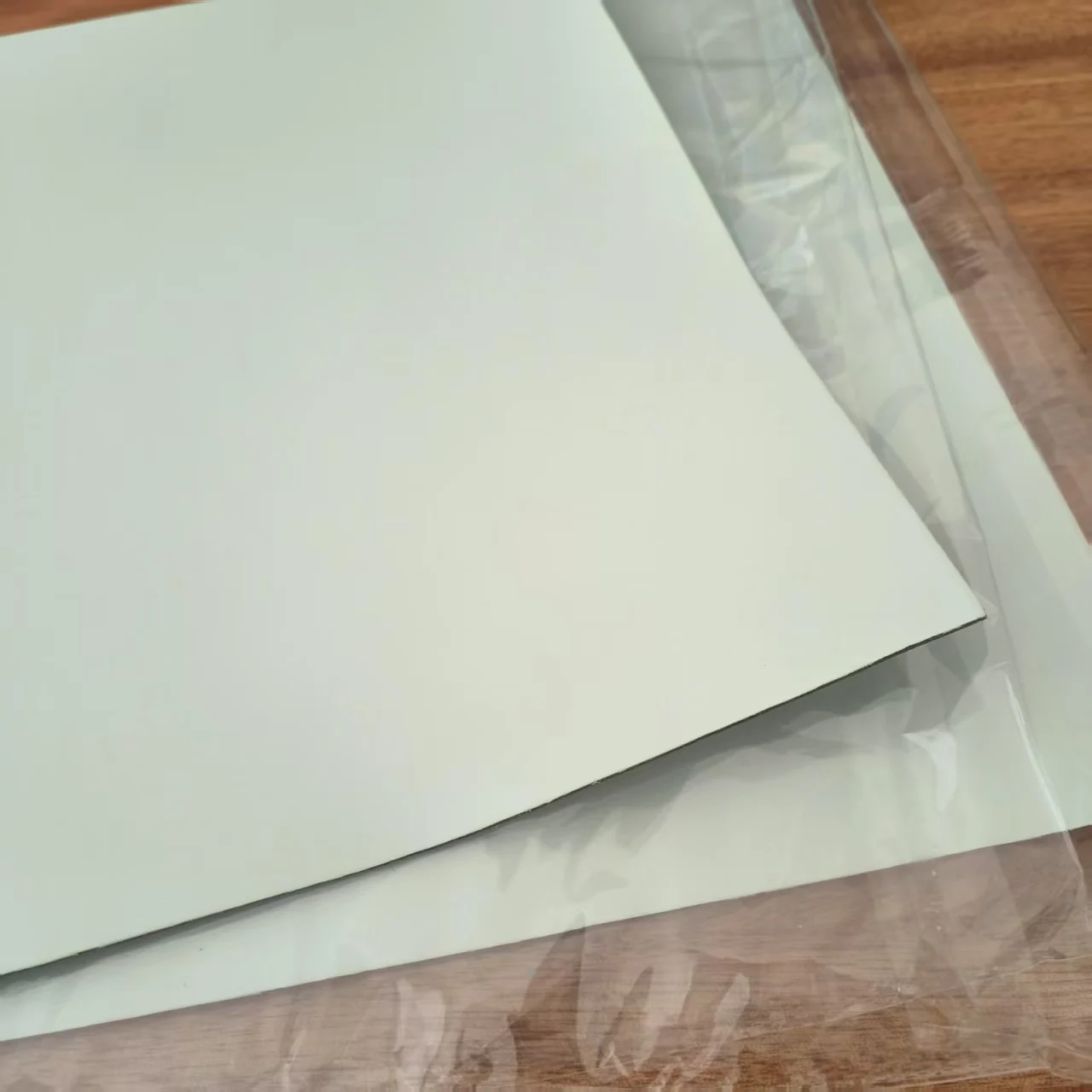 5sheets Sublimation Blank PU leather sheet Materials high temperature resistance Printing by Flat Heat Press