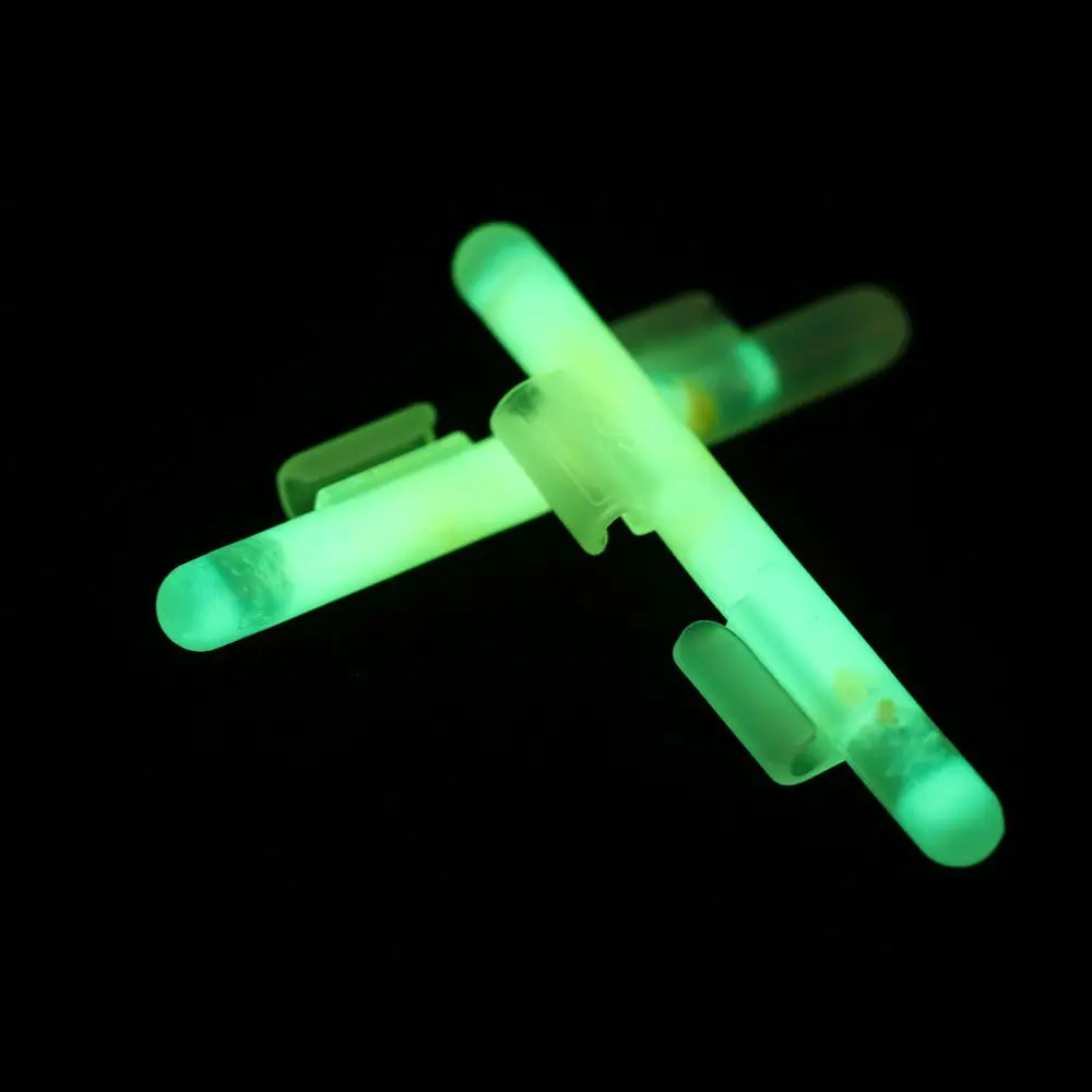 Lighting 5Packs Fluorescent Night Fishing Clip On Fishing Rod Tackle Glow Stick Lightstick Fishing Float Light Sticks view 4