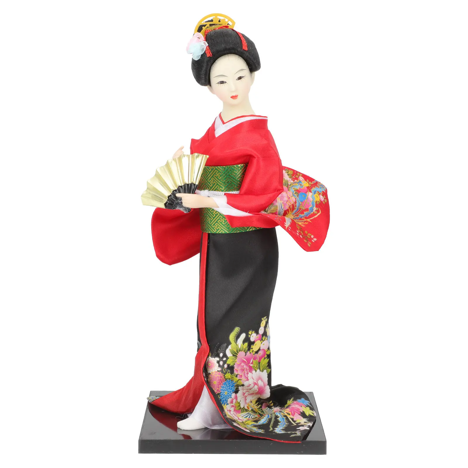 

Japanese Style Geisha Kimono Decoration Small Portable Home Office Ornament Creative Traditional Japanese Desktop Geisha