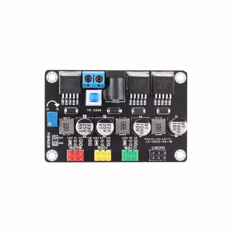 YR-2596 originale/CC régulé de la technologie LM2596 DC3.3V DC5V de conversion de puissance de CC réglable