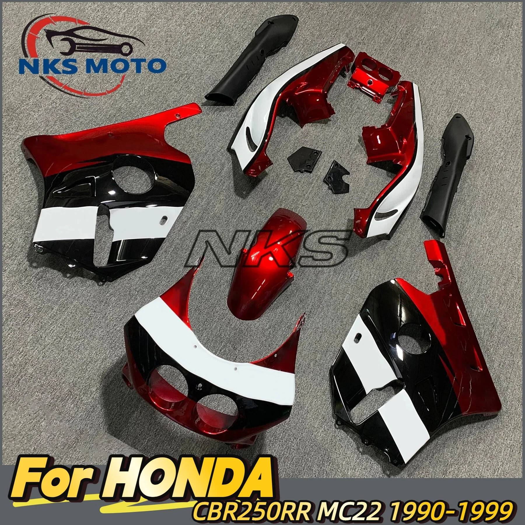 Fit For Honda CBR250RR MC22 1990 1991 1992 1994-1999 Fairing Kit Full Set Motorcycle Fairings Painted Bodywork ABS Plastic
