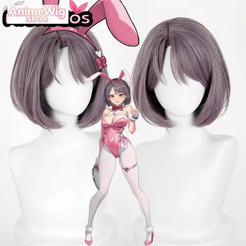 Milk: Blooming Bunny Cosplay Wig MiukoCosplay Game Goddess of Victory Cosplay Wig