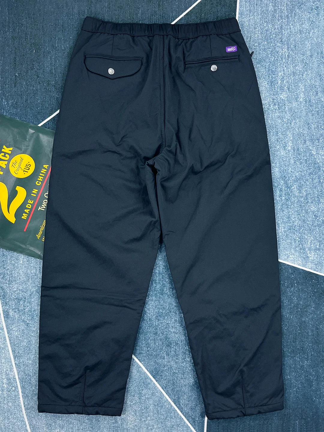 

Thickened Fleece Men's Casual Pants Straight Leg Tapered Pure Color American Style Warm Autumn Winter Japanese Loose Fit Long...