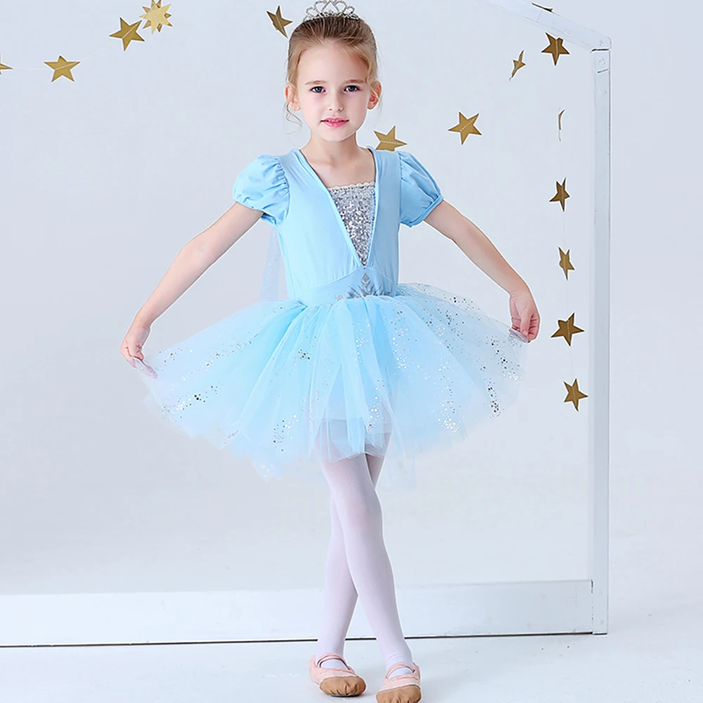 

Girl Princess Dress up Birthday Fancy Fairy Fancy Glitter Alice Children's Clothing Party Dress Baby Ballet Tutu Girl Dress