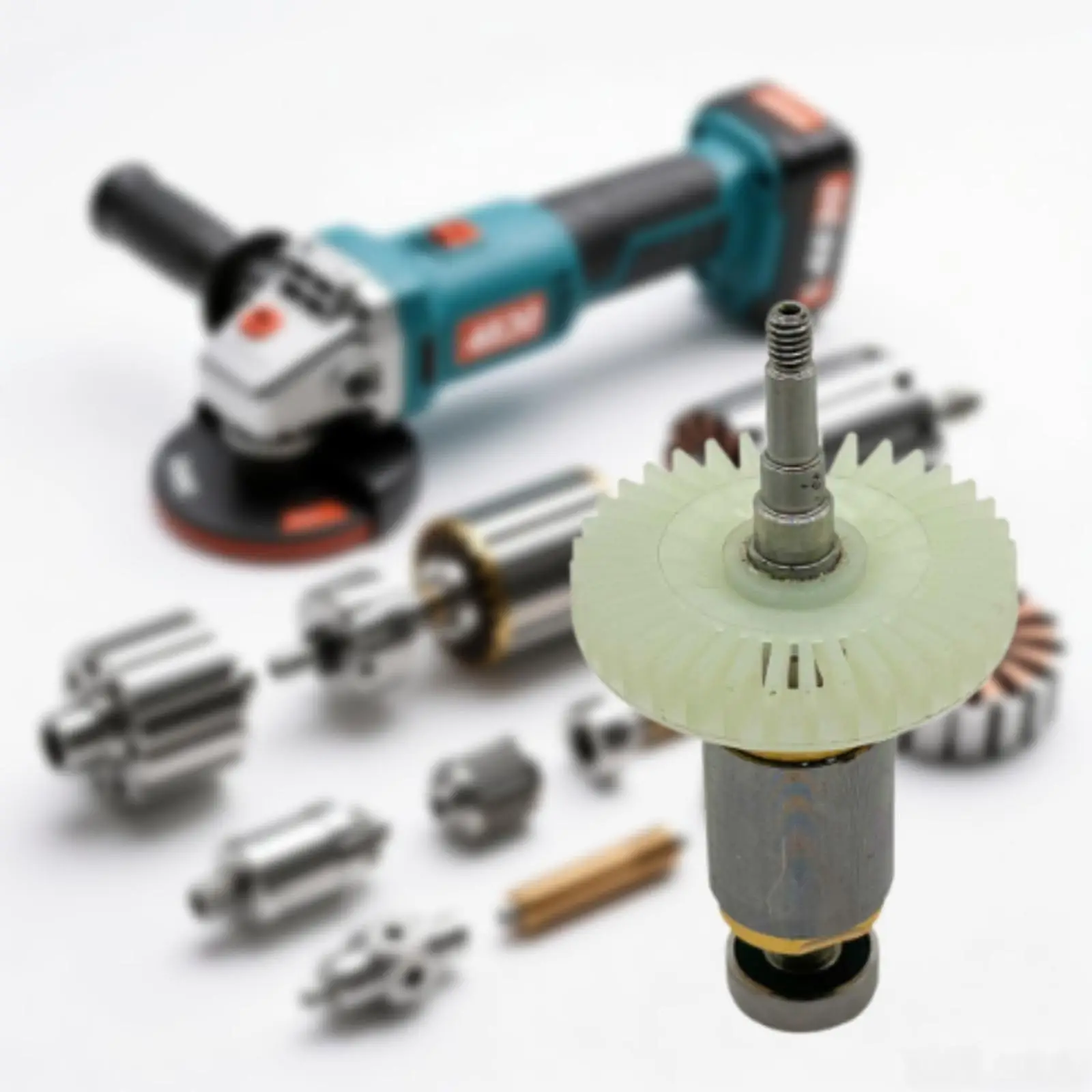 

4830 Brushless Angle Grinder Rotor Sturdy Metal Stator Replacement for Power Tool Accessories Home Improvement