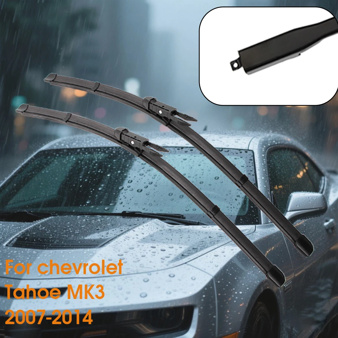 

Car Wiper Blades For Chevrolet Tahoe MK3 2007-2014 Windshield Windscreen Front Window Blades 22"+22" Car Accessories