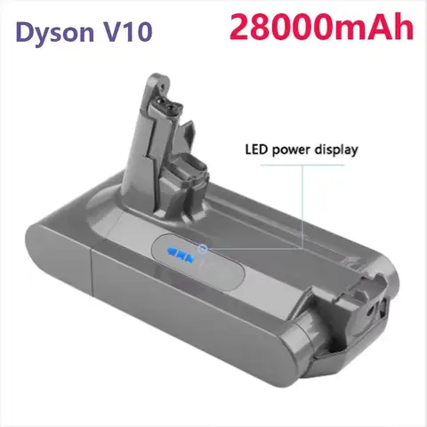 25.2V 28000mAh Replacement Battery for Dyson V10 Absolute Cord-Free Vacuum Handheld Vacuum Cleaner Dyson V10 Battery
