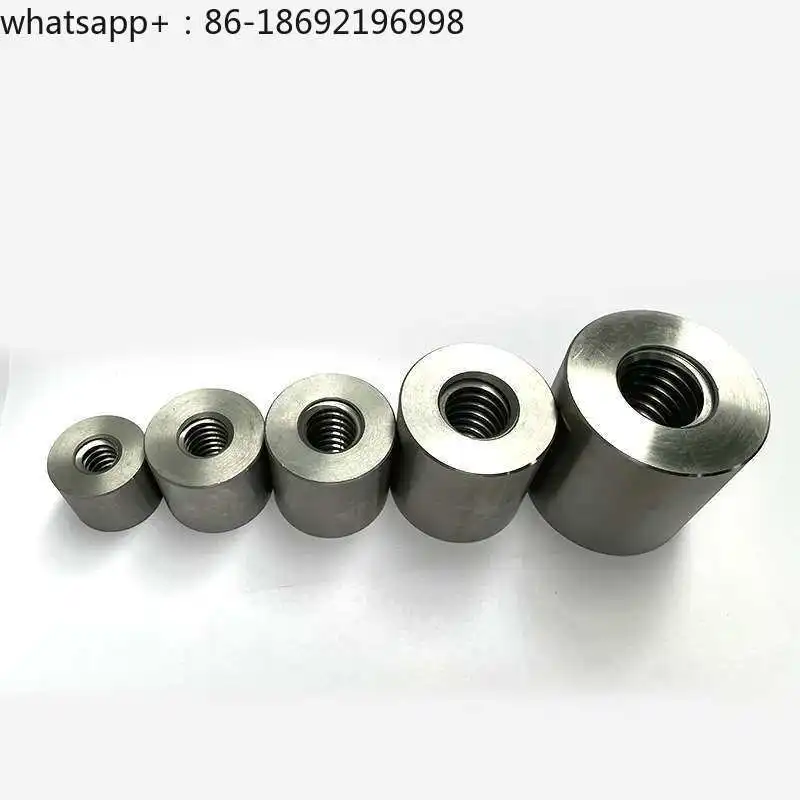 Iron Color Can Be Lengthened Trapezoidal Thread Nut, Cylindrical Nut Screw, Non-standard Special-shaped Can Be