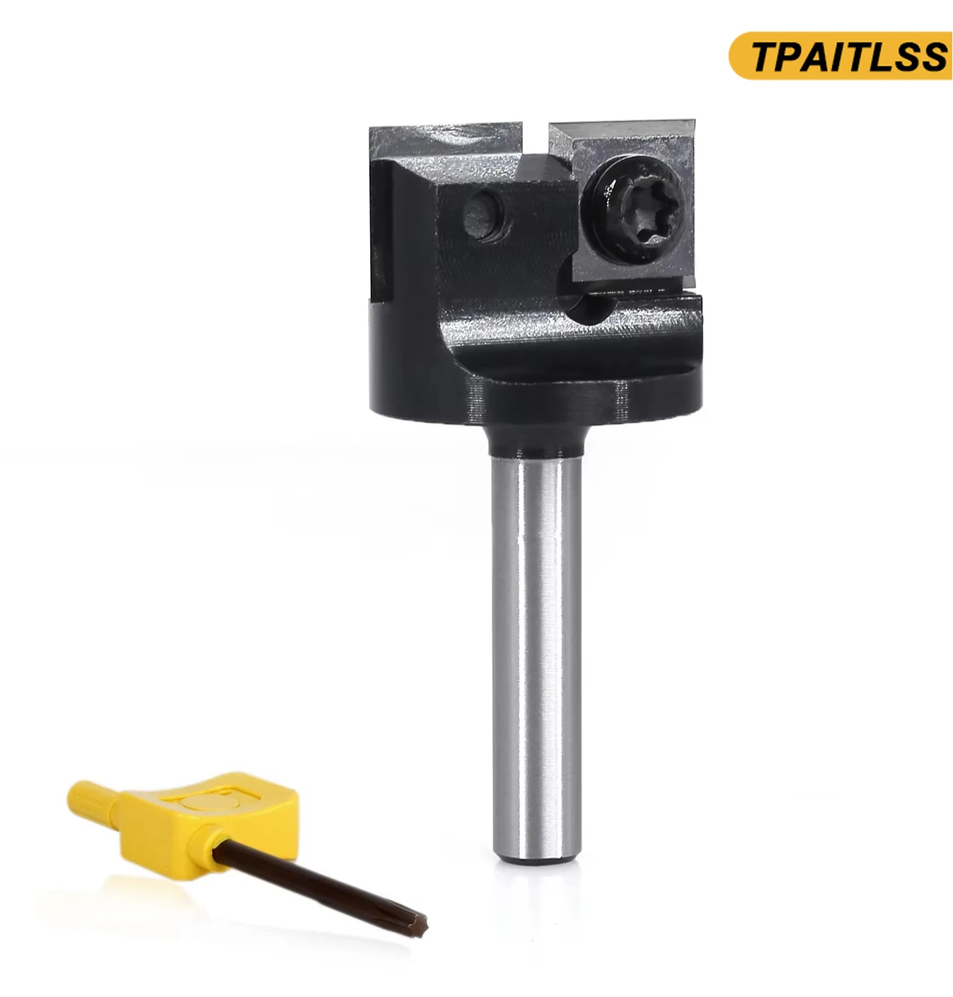 

Фрезы для поверхностного монтажа спойлера с хвостовиком 1/4 дюйма, мини-рубальные биты с 2 индексируемыми вставками, фреза для выравнивания и рафтинга плиты