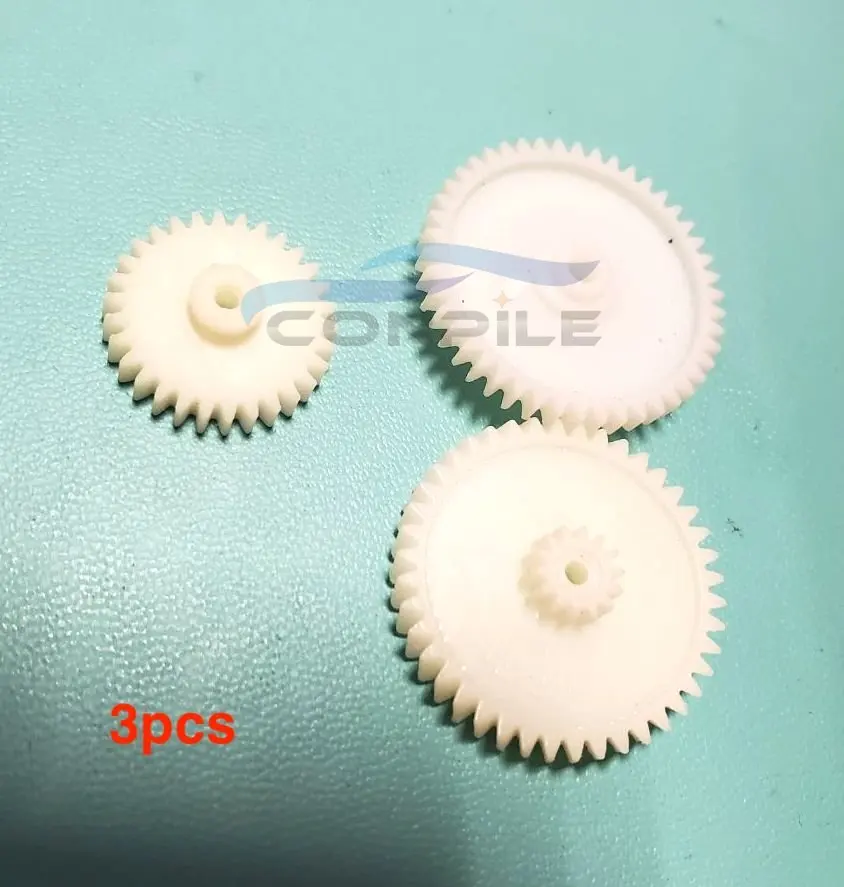 3pcs gear for philip AZ8904 AW7509 AQ5211 AS238 tape recorder cassette deck audio player