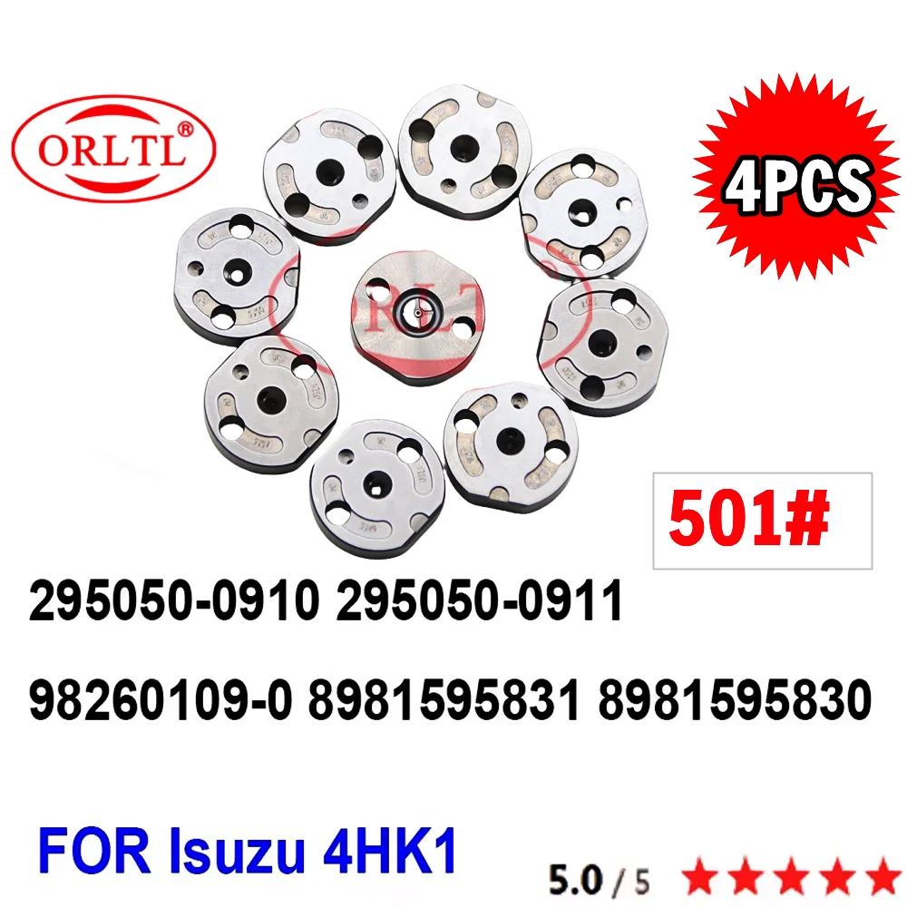 

4 шт. дизельный клапан, отверстие 501 # Для Nissan 295050-0910 295050-0911 98260109-0 8981595831 8981595830 ORLTL