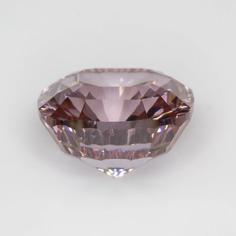 New Cushion Millennium Cut Cubic Zirconia Stones Coffee Color 10x10mm CZ Loose Gemstone for Jewelry Making image 5