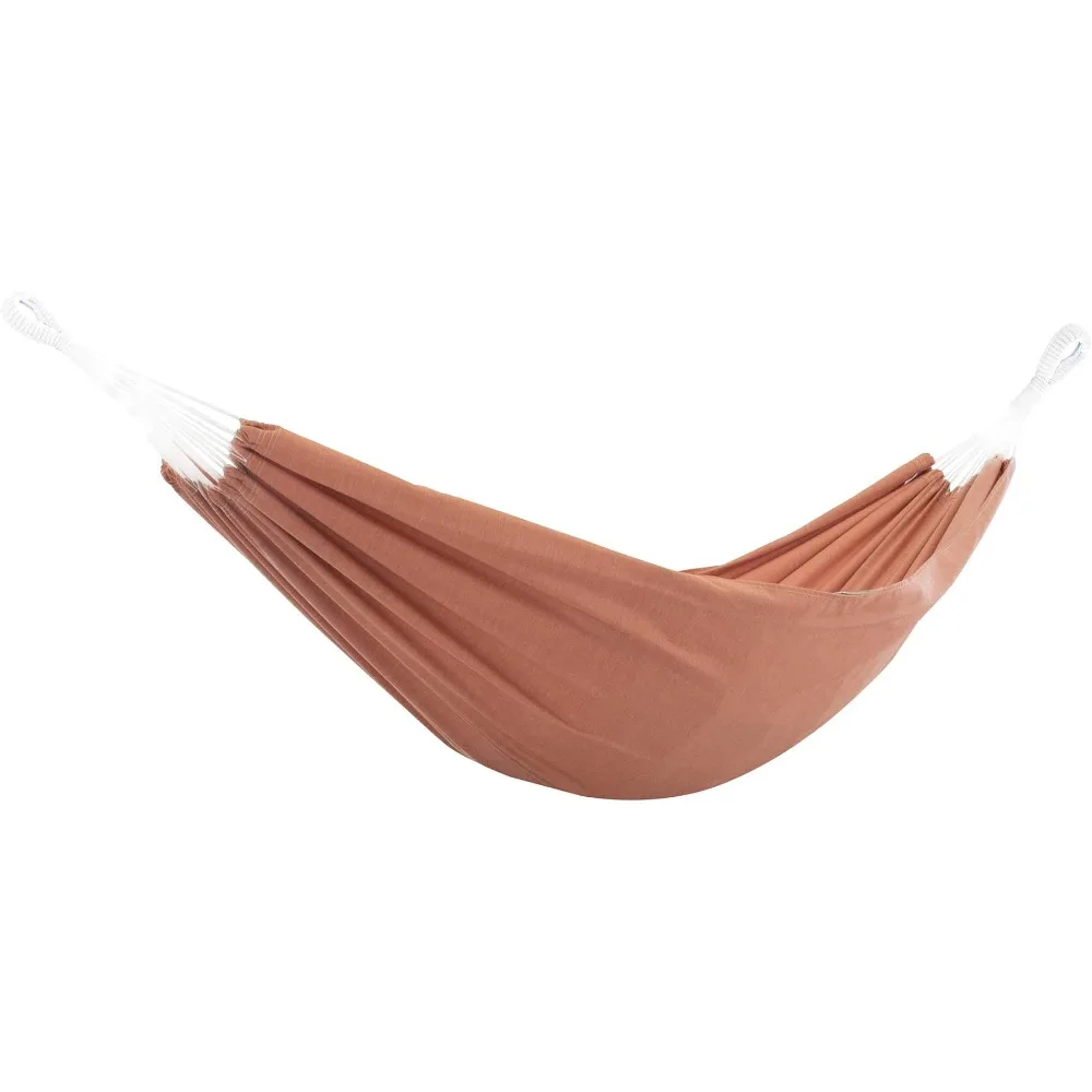 

Brazilian Double Sunbrella Hammock (450 Lb Capacity) Cocoon Chair Coral Seesaw Hammocks Outdoor Garden Swing for Baby Air Tent