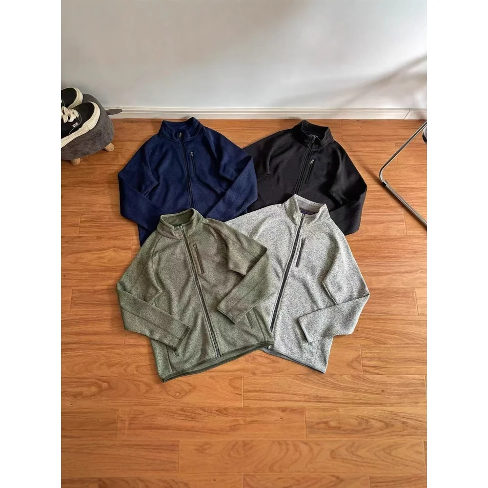 

Autumn And Winter Outdoor Hiking, Fishing, Sports, Leisure, Knitted Warm Fleece Jacket, Jacket Can Be Worn As An Inner Layer