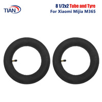 2pc Inner Tubes Pneumatic Tires for Xiaomi Mijia M365 Electric Scooter 8 1/2x2 Upgraded Version Durable Thick Wheel Tyre