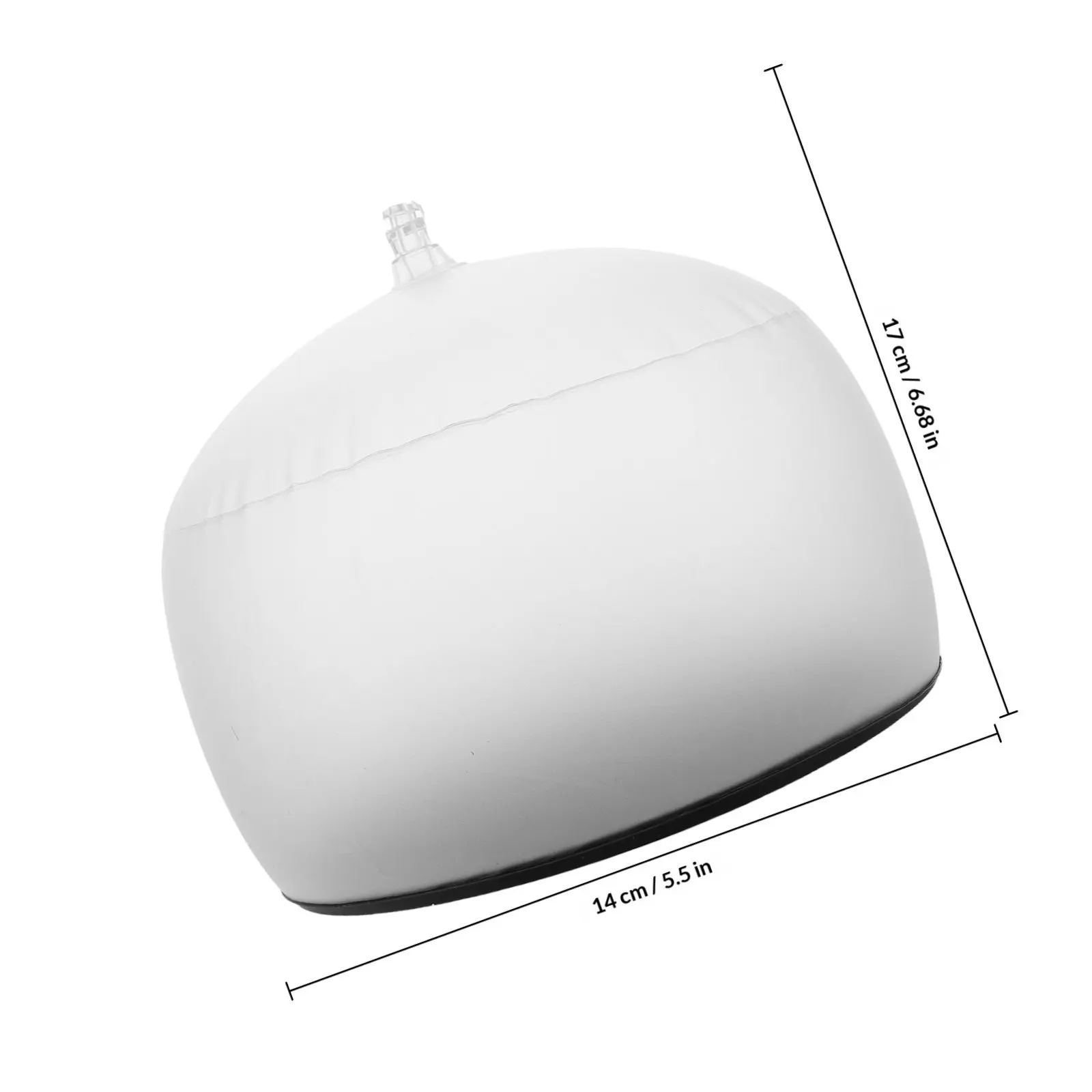 PVC Inflatable Hat Shaper Tabletop Display Stand Baseball Cap Inner Support Blow Up Hat Organizer White Baseball Cap Shaper