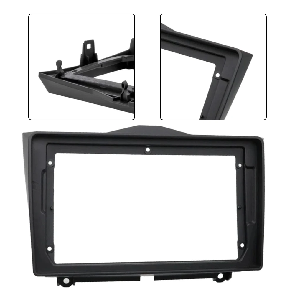 

1 шт. 9-дюймовая автомобильная лицевая панель радиоприемника для моделей LADA от 2018 до 2019 года, рамка приборной панели автомобиля, автомобильные аксессуары