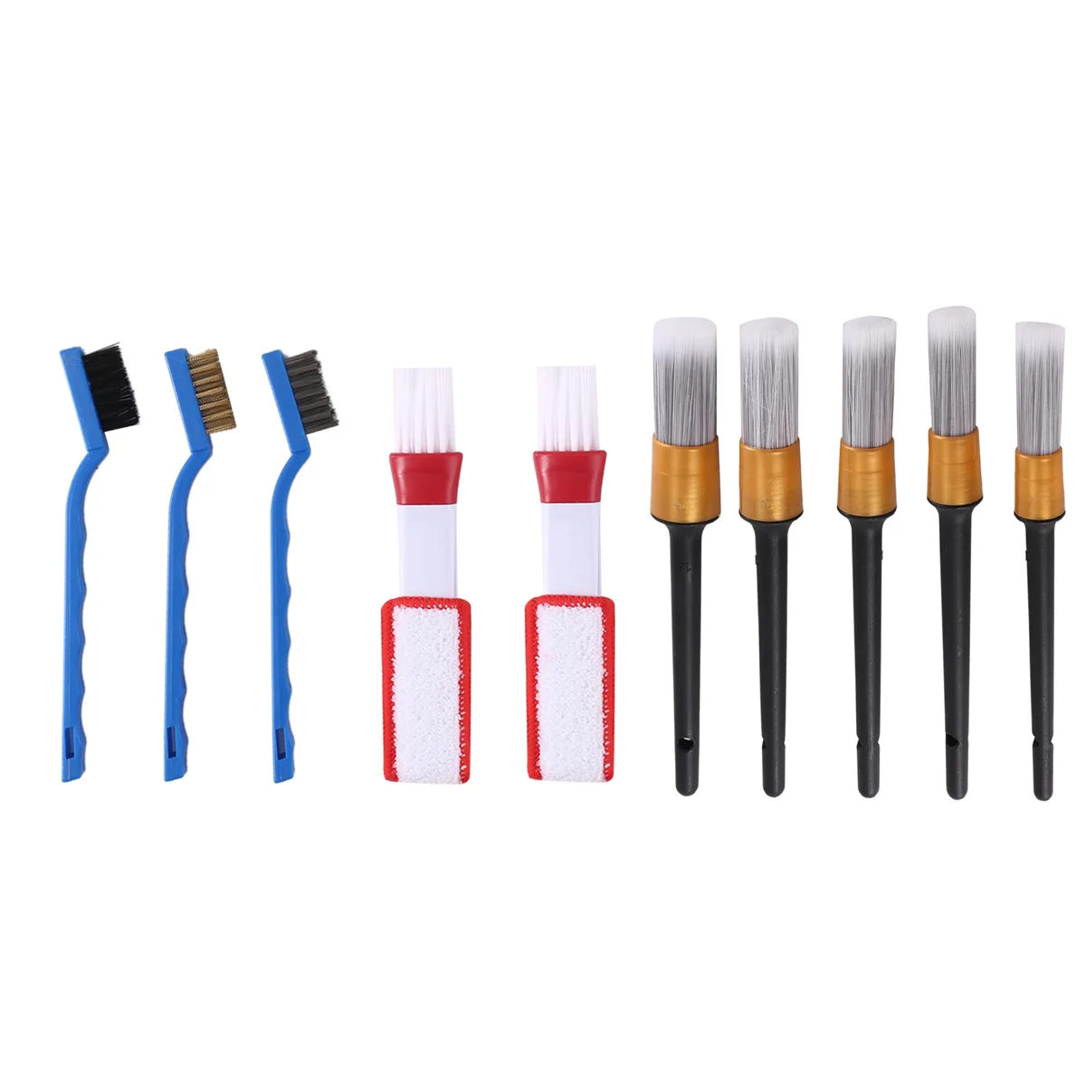 

10 Pcs Car Detailing Brush Set Car Cleaning Kit Includes for Cleaning Car Interior Exterior Car Air Conditioner