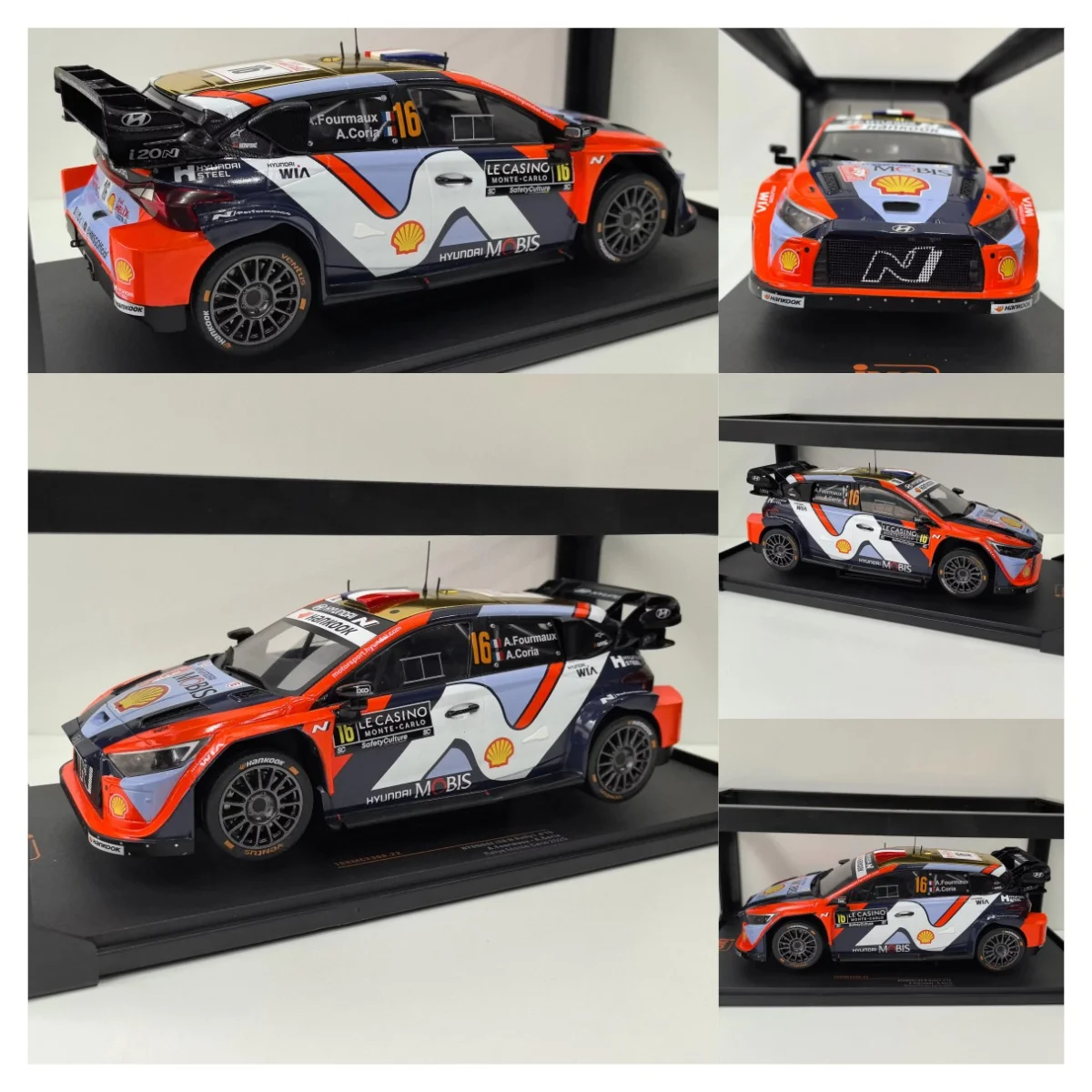 

Diecast IXO 1/18 Scale I20 N WRC #16 2025 V7 Alloy Car Model