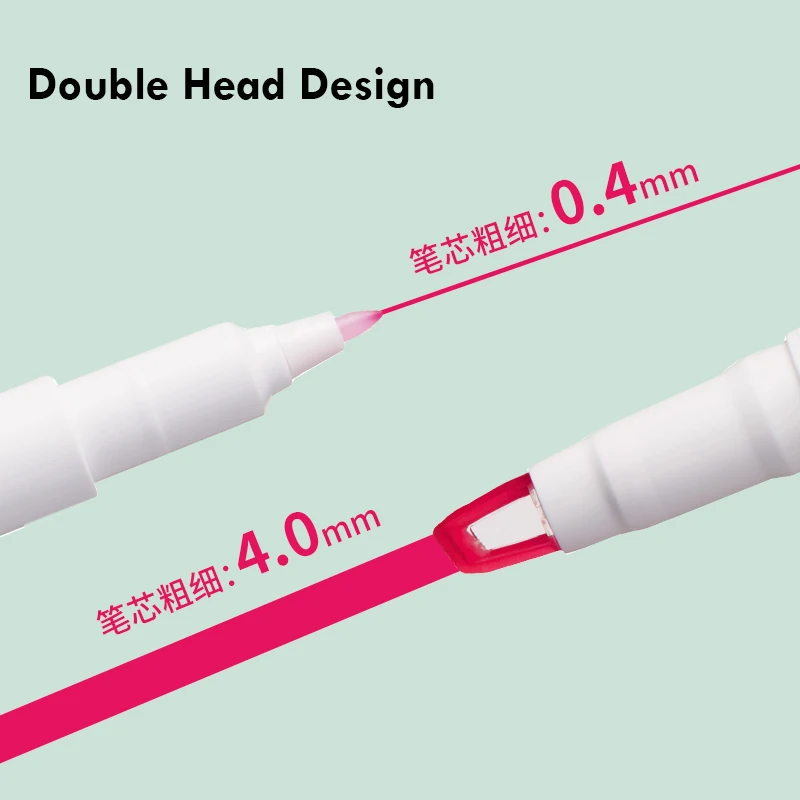 القرطاسية اليابانية يوني هيغليغتر القلم marcador دوبل بونتا 0.4 مللي متر/4 مللي متر ويندوز ماركر مجموعة حساب اليد علامة الكتابة على الجدران الطلاء علامات