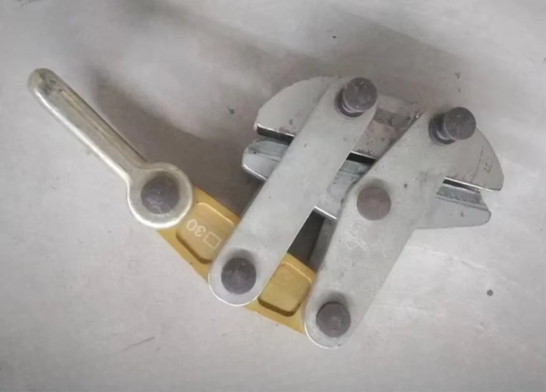 Penjepit Kabel Transmisi Anti-Twist, Penjepit Konduktor Tali Baja, Penjepit Logam Aluminium, Sistem Pengukuran Inci, Tujuan Pengencangan