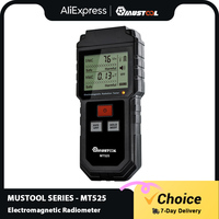 MUSTOOL MT525 Electromagnetic Radiation Tester Electric Field & Magnetic Field Emf Meter Portable Counter Emission Dosimeter