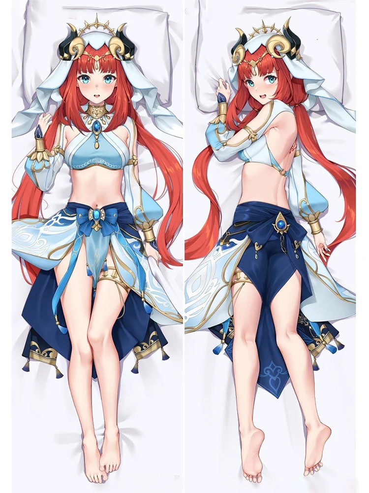 

Dakimakura Anime Nilou Double-sided Pillow Cover Print Life-size body pillows cover Adult pillowcase