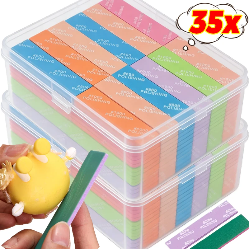 

Hand Polishing Pads Wet Dry Sanding Paper Stick Furniture Sanding Fine Sandpaper Molds Toys Wood Manual Polishing Sanding Tools