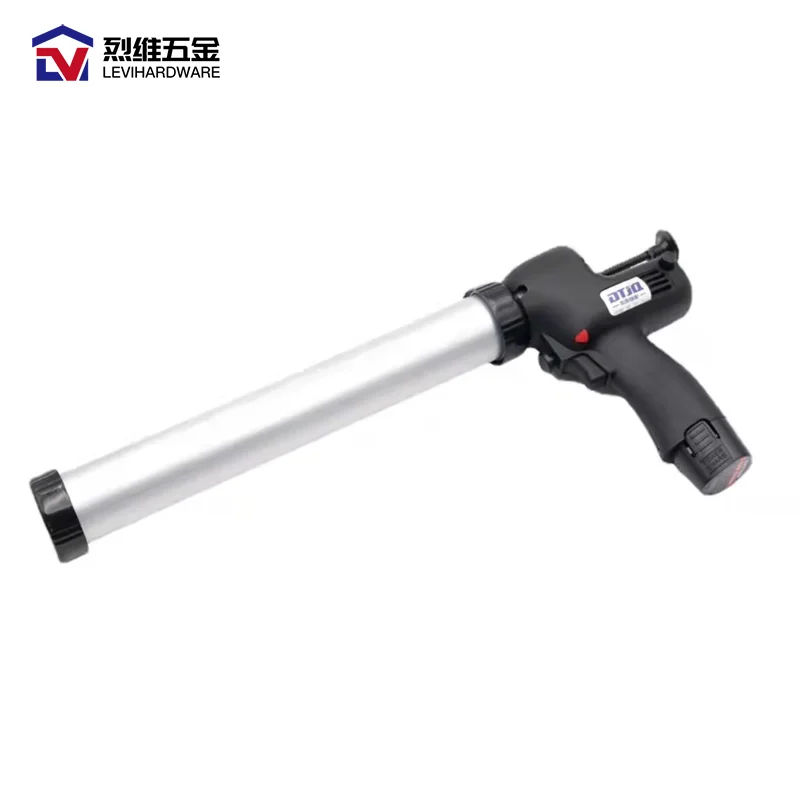 Caulking Tool Set 12V Battery Sealant Tube Skeleton Strong Automatic Electric Caulking Guns,600ml Sausage Battery Caulking Guns