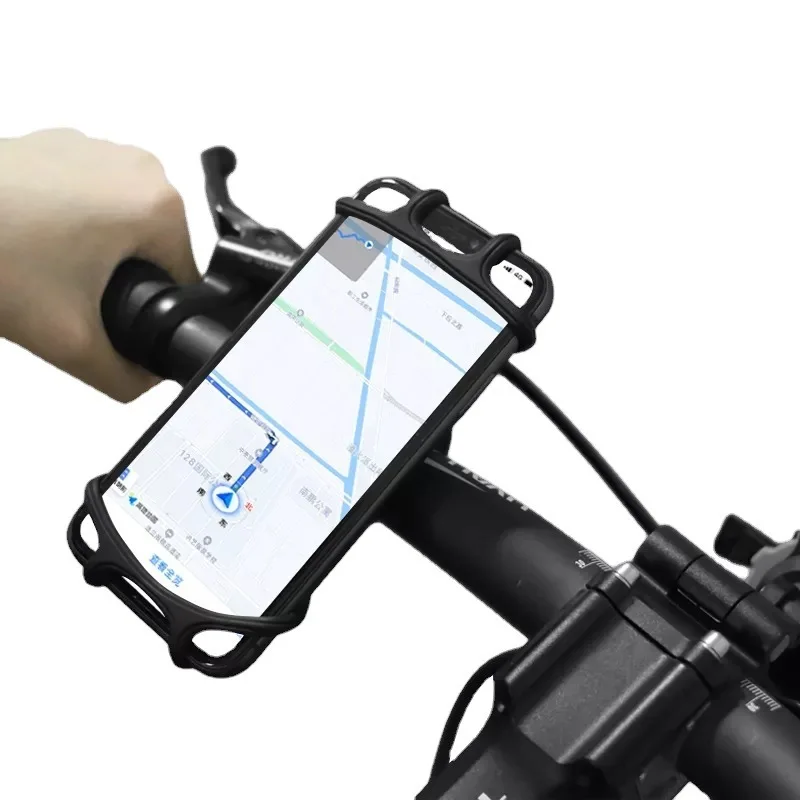 Soporte de silicona para teléfono - Compatible bicicleta y coche - imagen 5
