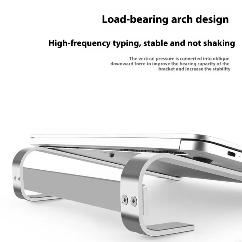 C90F Dissipazione calore Dissipazione del computer in alluminio per supporto per laptop da 10-18 pollici