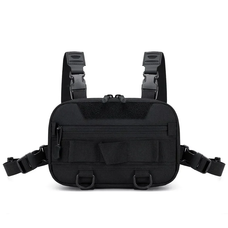 Outdoor Travel Vest Backpack Fanny Pack Fishing Chest Bag Men's Tactical Bags Waterproof Molle Nylon Climbing Camping Backpacks