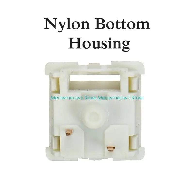 W91Aアップグレードされたメカニカルキーボード触覚スイッチ70Mクリックポンステムホワイトパンダ線形スイッチ3pins 10pcs