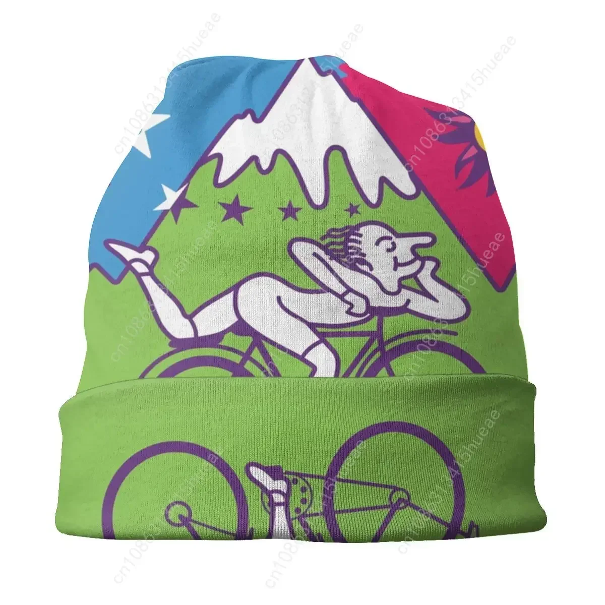 ألبرت هوفمان LSD الدراجات يوم بونيه فام متماسكة Skullies Beanies قبعة الخريف الشتاء الدافئة حمض نشاف قبعات صغيرة مترهل