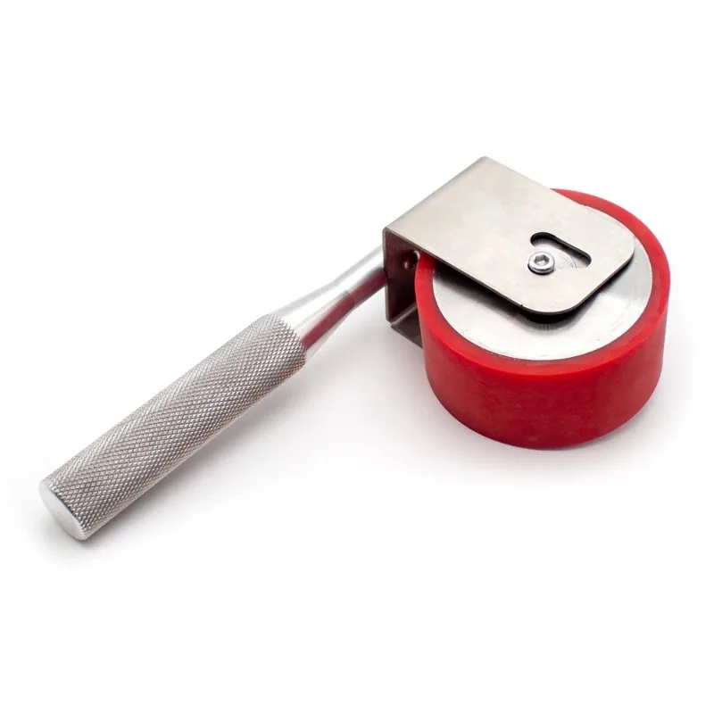 2KG Standard Manual Roller Adhesive Test Tool Industrial Hand Press Wheel For Label And Film Adhesion Testing
