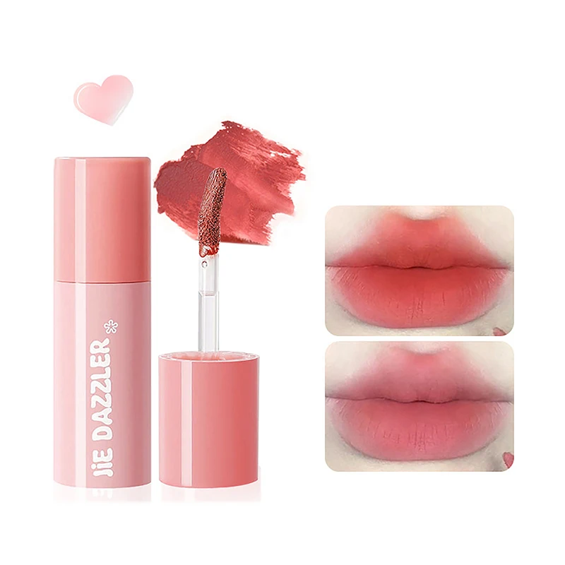 

Lip Gloss Matte Velvet Lip Mud Nude Matte Chocolate Lipstick Red Lip Tint Korean Waterproof Lasting Makeup Cosmetics