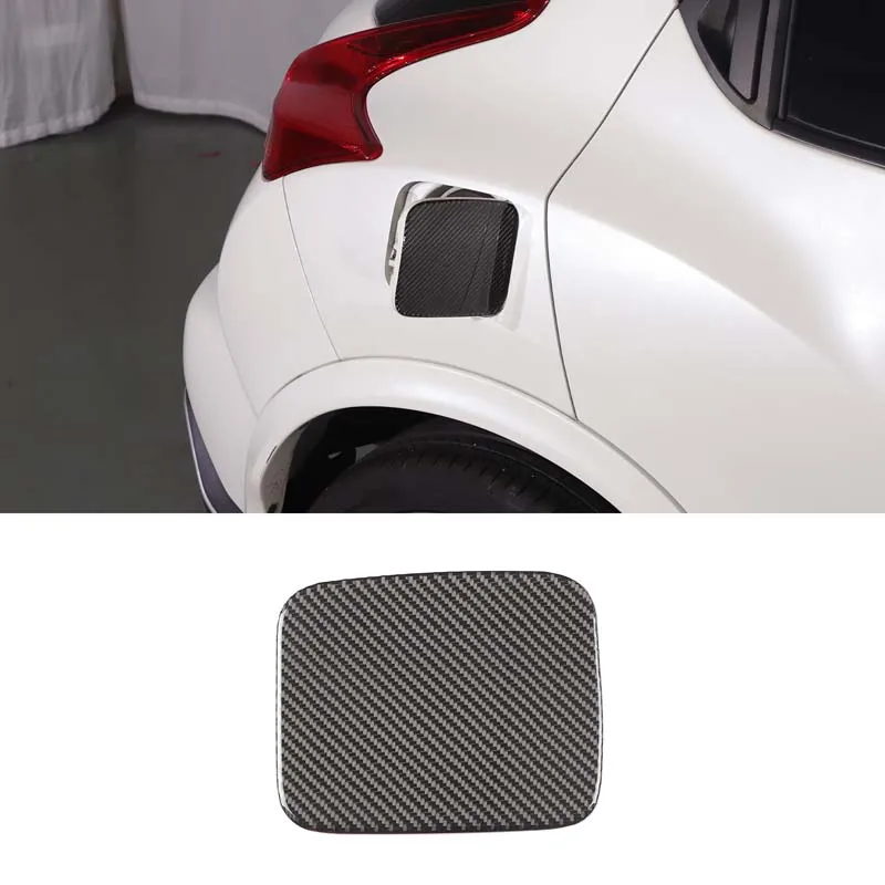

For 2011-2019 Nissan Juke/Infiniti ESQ Car Fuel Tank Cap Panel Decorative Sticker Soft Carbon Fiber Car Modification Accessories
