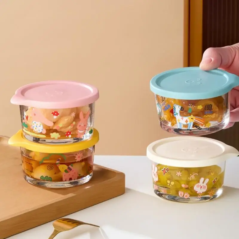 Multi-Purpose Glass Pickle Jar Airtight Sealed for Preserving Fruits Vegetables in Fridge or Kitchen Counter