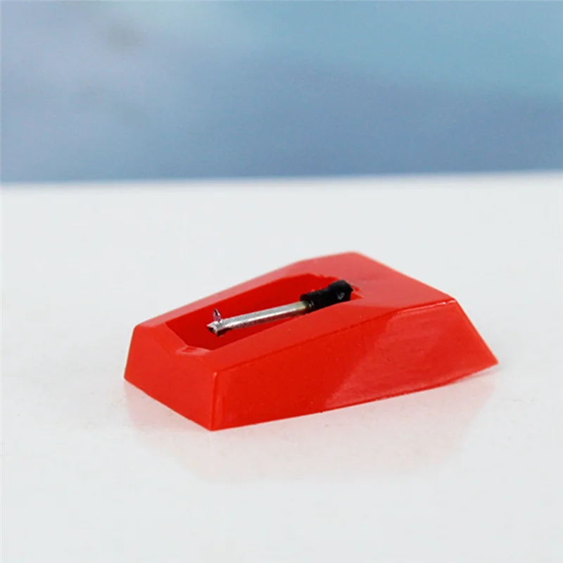 ABSQ-4 Pack Ruby Plattenspieler Nadel Plattenspieler Stylus Ersatz Grammophon Vinyl Plattenspieler Stylus