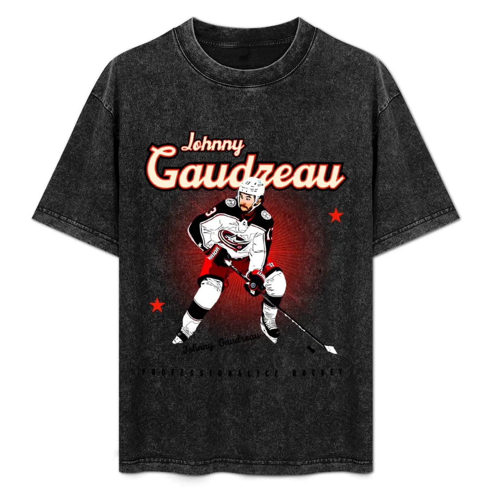 

Johnny Gaudreau professional ice hockey winger T-Shirt Plus Size Non-Shrink T-Shirt