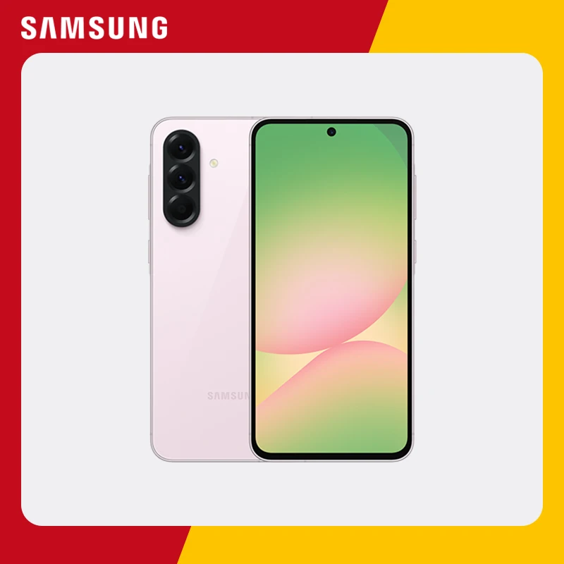 Samsung Galaxy A56 5G Smartphone 6,7 Zoll Super AMOLED Display 120Hz Bildwiederholrate 50MP Rückkamera 5000mAh Akku 3