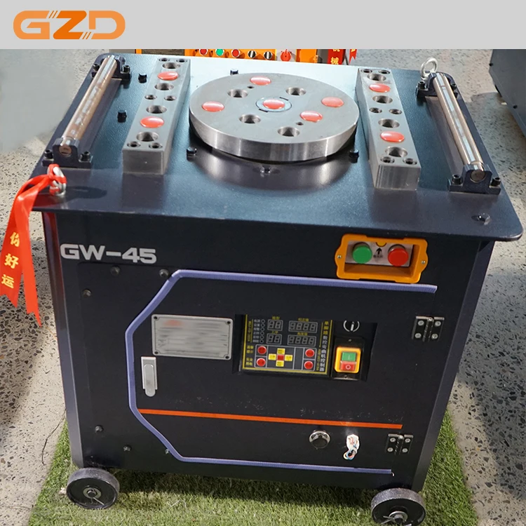 GW45 6-36mm Common Carbon Steel Bar Bending Machine Rebar Bender