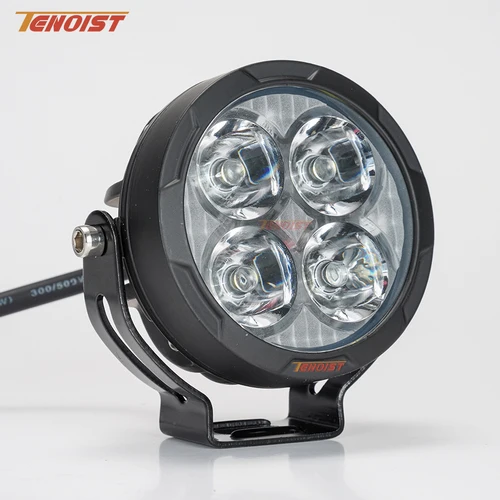 Luz LED antiniebla de conducción para coche, SUV, motocicleta, ATV, UTV, camión, autobús, superbrillante, blanco y amarillo, 3 pulgadas