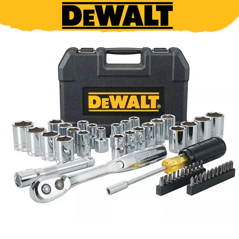 

DEWALT DWMT45049 1/2’’ Mechanics Nano Bit Tool Set 49-pieces Polished Chrome Plated Durable Mechanics Tool Part